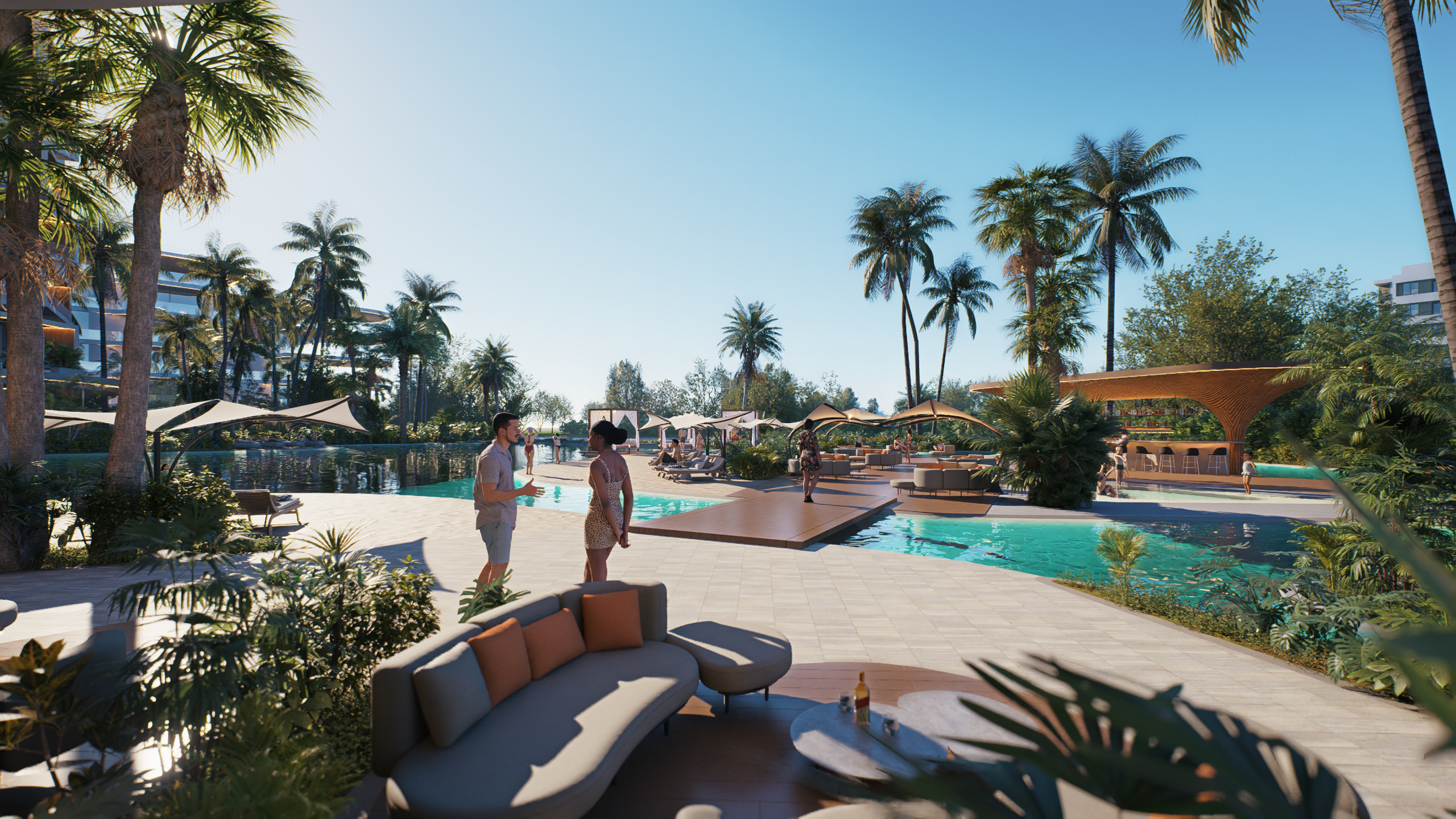 Makai pool area