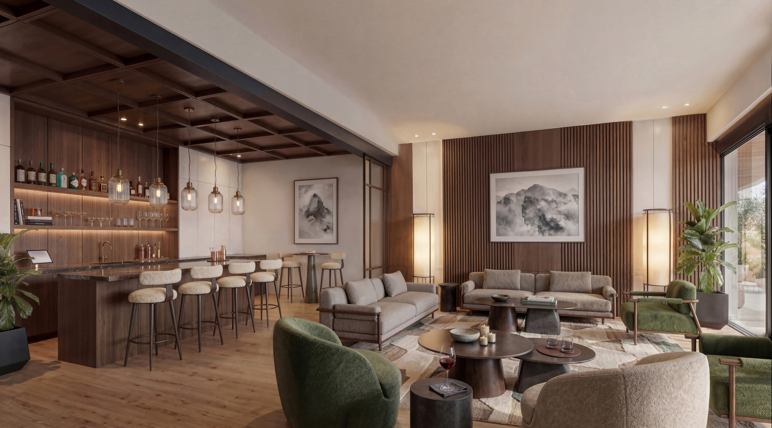 2.07 Vista interior de lounge